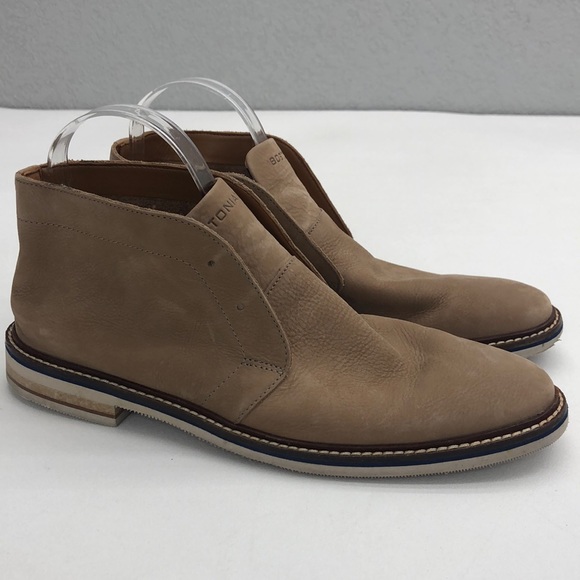 Bostonian Tan Leather Chukka Boots Mens 